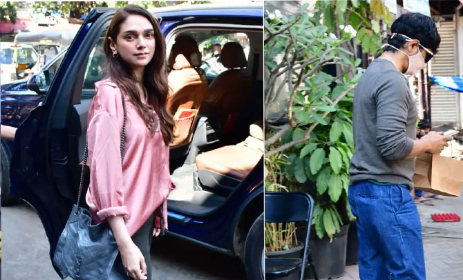 మరోసారి కెమెరాకి చిక్కిన సిద్దార్థ్, అదితి జంట…!