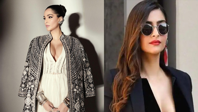 ఎద అందాల‌తో మ‌తి పోగొడుతున్న సోన‌మ్