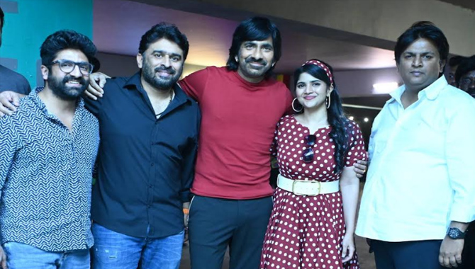 రవితేజ, సుధీర్ వర్మ ‘రావణాసుర’ షూటింగ్ పూర్తి