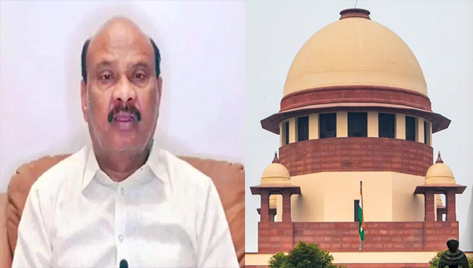 మాజీ మంత్రి అయ్యన్నకు సుప్రీంకోర్టులో ఎదురుదెబ్బ