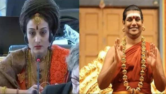 నిత్యానంద బిల్డప్పులు మామూలుగా లేవుగా?