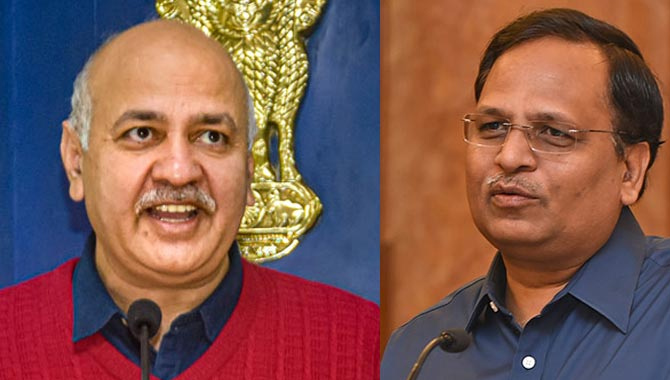 సిసోడియా, సత్యేంద్ర జైన్ రాజీనామాలకు రాష్ట్రపతి ఆమోదం