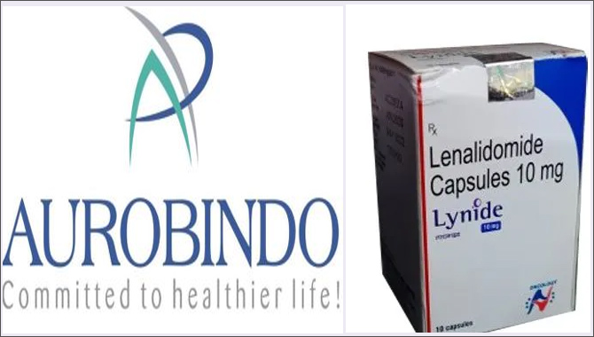 అరబిందో ఫార్మా లెనలిడోమైడ్ కేప్సూల్స్ కు అమెరికాలో అనుమతి
