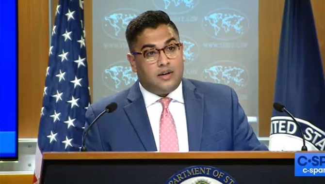 అమెరికా విదేశాంగ ప్రతినిధిగా వేదాంత్ పటేల్ అమెరికా విదేశాంగ ప్రతినిధిగా వేదాంత్ పటేల్