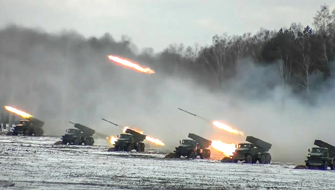 ఉక్రెయిన్ పై విరుచుకుపడిన రష్యా