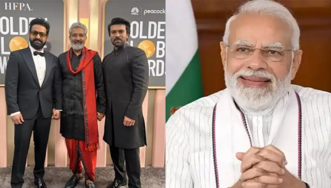 ఆర్ఆర్ఆర్ బృందానికి ప్రధాని మోదీ అభినందనలు