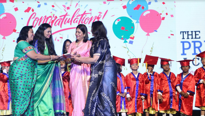 పూర్తి ఆనందోత్సాహాలతో కిండర్‌గార్టెన్‌ గ్రాడ్యుయేషన్‌ డే జరుపుకోవడంతో పాటుగా వినూత్నంగా వార్షికోత్సవాన్ని వేడుక చేసుకున్న ప్రీమియా అకాడమీ