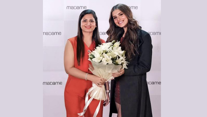 Madame and Tara Sutaria: A Fashionable Collaboration Extended for 2023-24