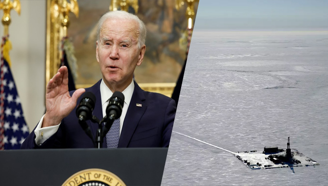 వివాదాస్పద ప్రాజెక్టుకు జో బైడెన్ అనుమతి వివాదాస్పద ప్రాజెక్టుకు జో బైడెన్ అనుమతి