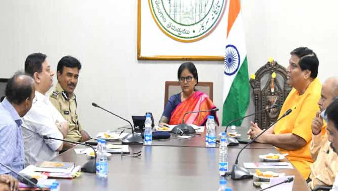 ఈ నెల 22న ఉగాది వేడుకలు : సీఎస్ శాంతికుమారి