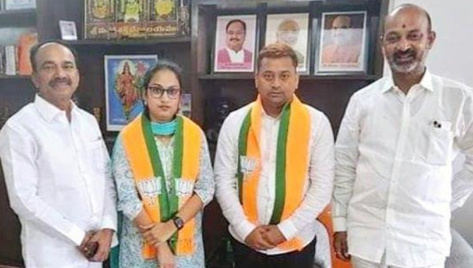 హరీశ్ రావుపై బీజేపీ బరిలోకి దింపుతోంది ఇలాంటి అభ్యర్థినా..? 