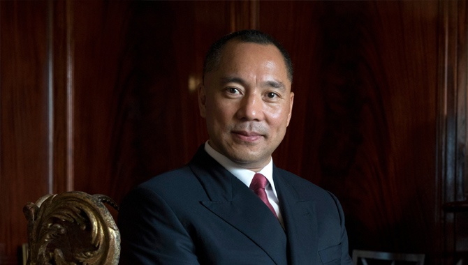 చైనా కుబేరుడు గువో అమెరికాలో అరెస్ట్