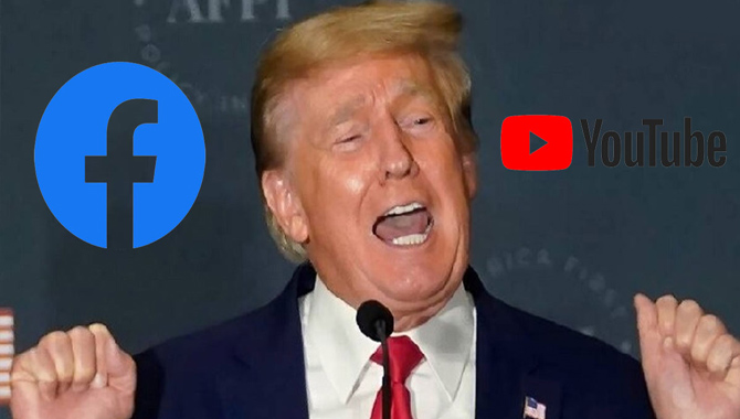 ఫేస్ బుక్, యూట్యూబ్ లోకి డొనాల్డ్ ట్రంప్ రీ ఎంట్రీ