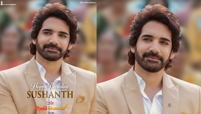 మెగాస్టార్ చిరంజీవి ‘భోళా శంకర్’ ప్రత్యేక పాత్రలో సుశాంత్