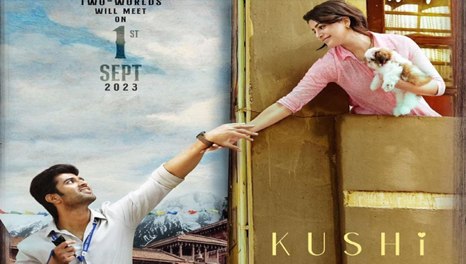 సెప్టెంబర్ 1న ప్రపంచ వ్యాప్తంగా విజయ్ దేవరకొండ, సమంత ఖుషీ విడుదల