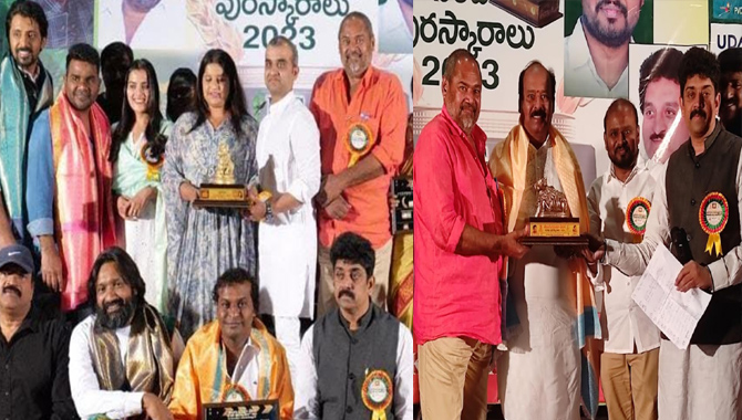 First Award to BALAGAM by TELUGU CINEMA VEDIKA
