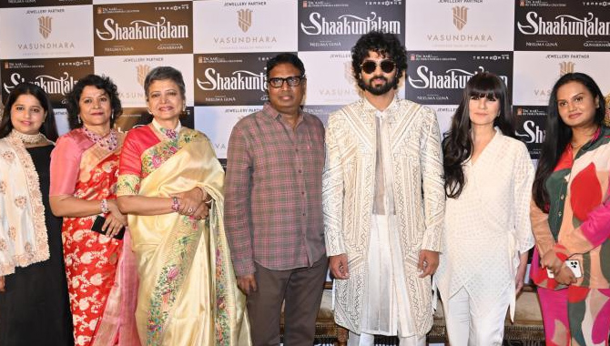 Shakunthalam Movie Jewellery Show Pressmet