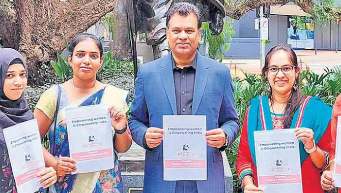 మహిళా బిల్లుకు ఎన్నారైల మద్దతు : మహేశ్ బిగాల