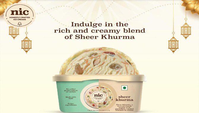 NIC Honestly Crafted Ice Creams Launches Sheer Khurma Ice Cream for an Innovative Twist on a Traditional Dessert