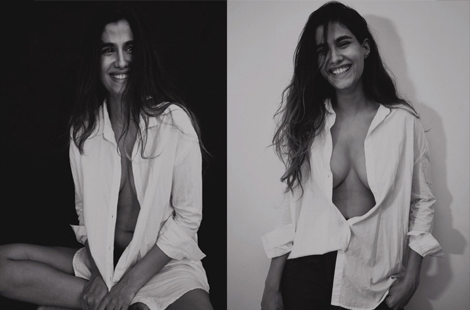 వైట్ క‌ల‌ర్ ష‌ర్ట్ లో ఎద అందాలు చూపిస్తున్న తెలంగాణ అమ్మాయి