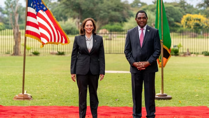 జాంబియాలో బాల్య స్మృతుల్లో అమెరికా ఉపాధ్యక్షురాలు