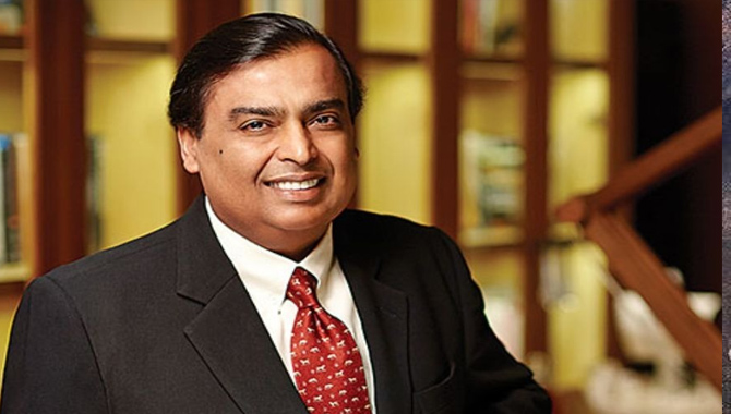 ప్రపంచ కుబేరుల జాబితాలో ముకేశ్ అంబానీ అగ్రస్థానం