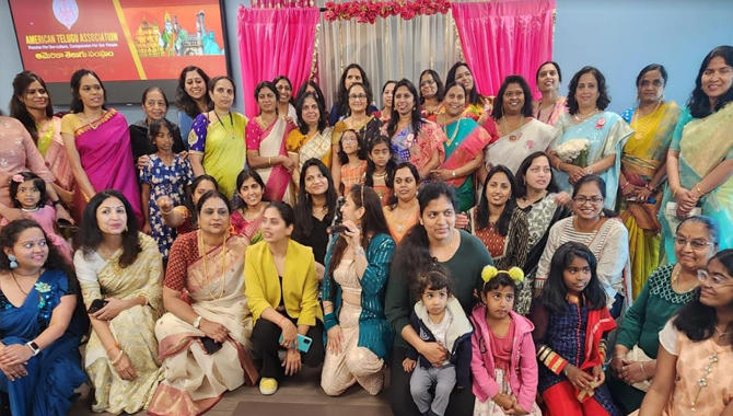 ATA San Diego, California Team hosted the 2023 International Women’s Day & Ugadi celebrations on Saturday April 8