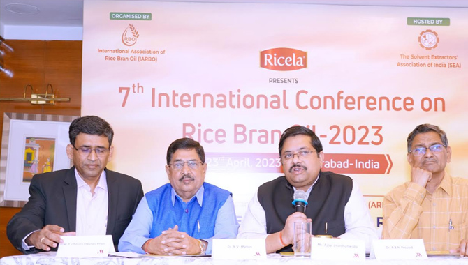 Hyderabad to host the 7th International Conference on Rice Bran Oil