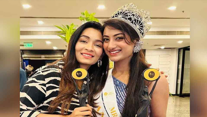 గోదావరిఖని వాసికి మిసెస్ ఇండియా కిరీటం