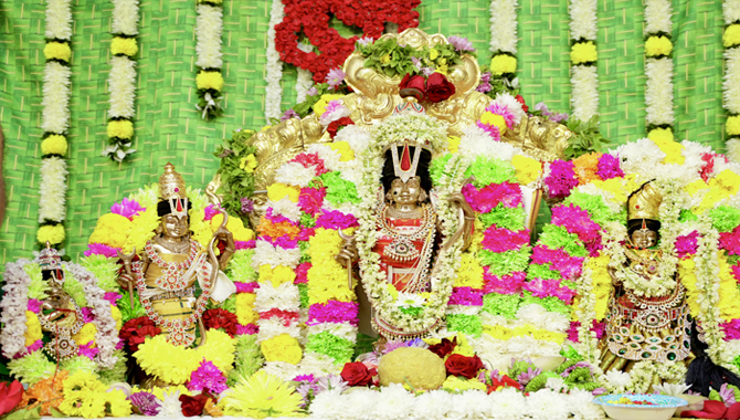 లాస్‌ ఏంజెల్స్‌లో ఘనంగా సీతారాముల కళ్యాణం