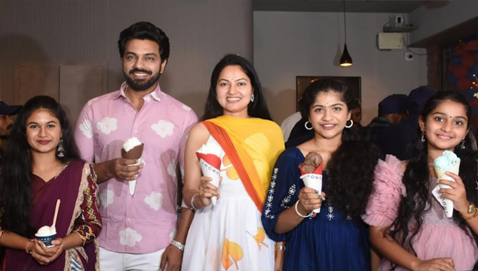 Actor Ambati Arjun & Actress Suhasini Launches the 39th store of  Dumont Coffee