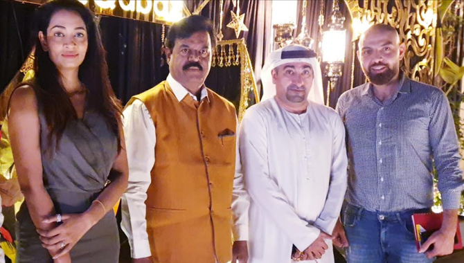 దుబాయ్ షేక్ అబుస‌లీంని క‌లిసిన ల‌య‌న్‌ డా.ప్ర‌తాని రామ‌కృష్ణ గౌడ్‌