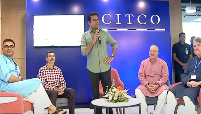 సిట్‌కో కొత్త యూనిట్ ను ప్రారంభించిన మంత్రి కేటీఆర్