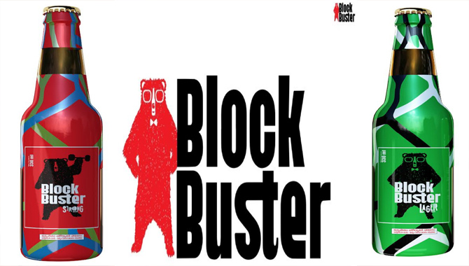 Blockbuster Beer introduces a New Sleeved Packaging for Bottles to enhance the look and experience for the customers
