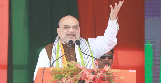 కేంద్ర హోం మంత్రి అమిత్ షా హైదరాబాద్ పర్యటన..  షెడ్యూల్ ఇదే !