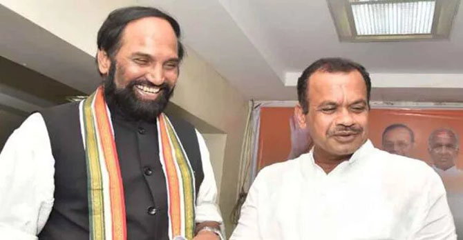 ఉత్తమ్ కుమార్ రెడ్డికి కోమటిరెడ్డి షాక్