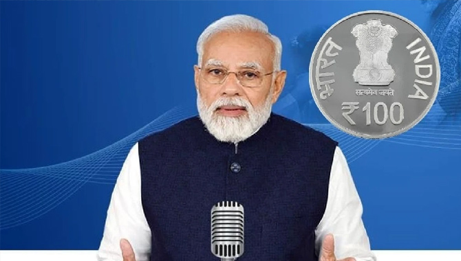 త్వరలో రూ.100 కాయిన్ విడుదల త్వరలో రూ.100 కాయిన్ విడుదల