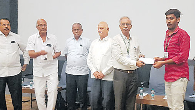 60 మంది విద్యార్థులకు అమెరికాకు చెందిన ఎన్ఎస్ఎఫ్ ఉపకార వేతనాలు