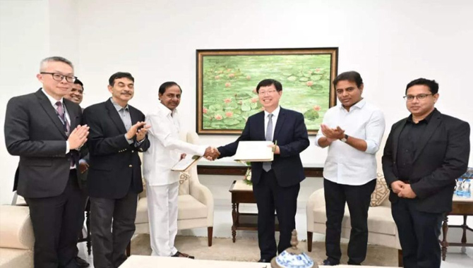 మే 15న ఫాక్స్కాన్ కు భూమిపూజ మే 15న ఫాక్స్కాన్ కు భూమిపూజ