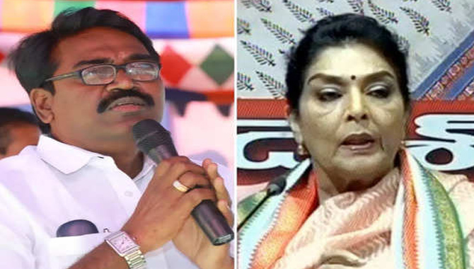 రేణుకా చౌదరికి మంత్రి  పువ్వాడ్ సవాల్… దమ్ముంటే