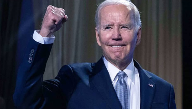 పని పూర్తి చేయనివ్వండి.. 2024 ఎన్నికల క్యాంపెయిన్ ప్రారంభించిన బైడెన్ పని పూర్తి చేయనివ్వండి.. 2024 ఎన్నికల క్యాంపెయిన్ ప్రారంభించిన బైడెన్