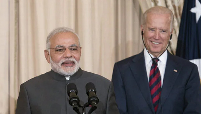 ప్రధాని మోదీ, జో బైడెన్ భేటీ!