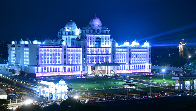 అబ్బురపరిచేలా తెలంగాణ సెక్రటేరియట్