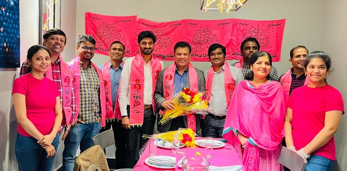 అమెరికాలో బీఅరెస్ ఆవిర్భావ వేడుకలు, పాల్గొన్న గ్లోబల్ బీఅరెస్ ఎన్నారై కో-ఆర్డినేటర్