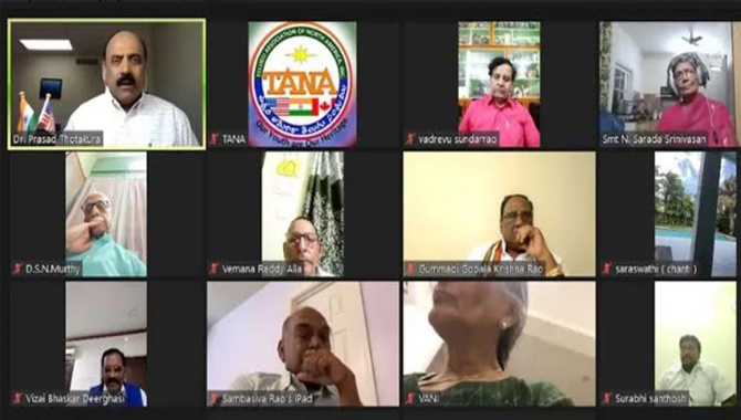 తానా ‘‘తెలుగు నాటక సాహిత్యం’’ విజయవంతం 