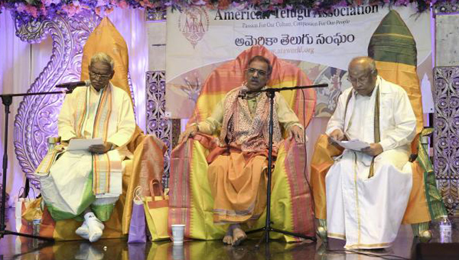 డాలస్ లో ఆటా సంస్థ నిర్వహించిన శతావధానం అపూర్వం