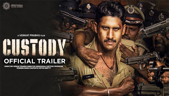 Naga Chaitanya Bilingual Film Custody Action-packed Theatrical Trailer out now