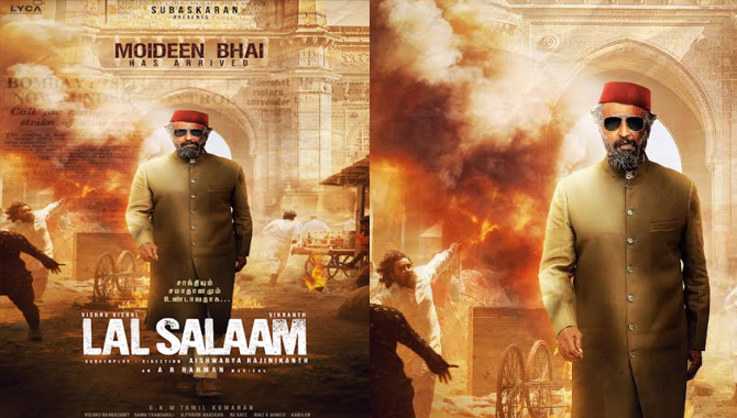 Rajinikanth’s First Look Poster From ‘Lal Salaam’… Moideen Bhai’s Hunt Begins Today…!