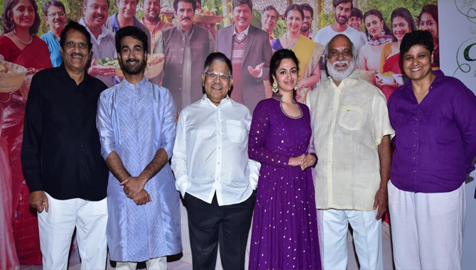 అన్నీ మంచి శకునములే’ ‘పెళ్లి సందడి’ అంత పెద్ద విజయం అవుతుంది : కె రాఘవేంద్రరావు