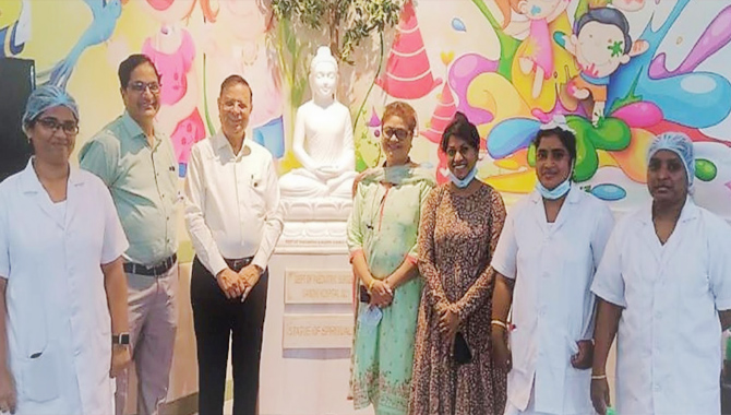 Gandhi Hospital performs splenectomy for Thalassemia Children 